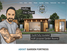 Tablet Screenshot of gardenfortress.com